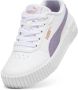 Puma Carina 2.0 sneakers wit lila oker Imitatieleer Effen 31 - Thumbnail 6