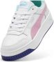 Puma Carina Street sneakers wit roze mintgroen Meisjes Leer Meerkleurig 35.5 - Thumbnail 15