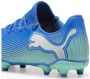 Puma Future 7 Play voetbalschoenen kobaltblauw mintgroen wit Imitatieleer 34 - Thumbnail 11