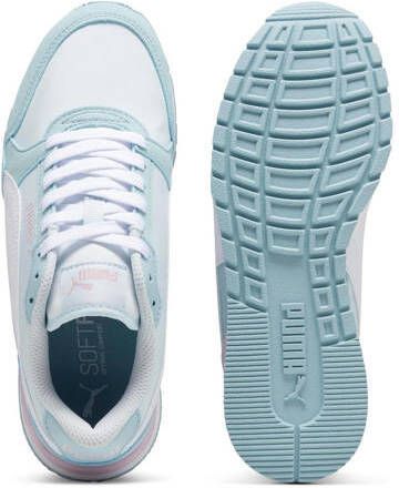 Puma ST Runner V3 sneakers lichtblauw wit turquoise Jongens Meisjes Imitatieleer 37