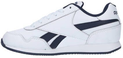 Reebok Classics Royal Prime Jog 3.0 sneakers wit donkerblauw Jongens Meisjes Imitatieleer 27