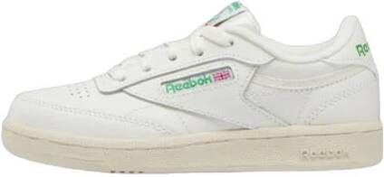 Reebok Classics Club C sneakers wit ecru Jongens Meisjes Imitatieleer 31