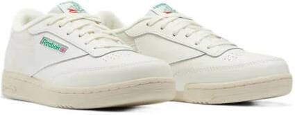 Reebok Classics Club C sneakers wit ecru Jongens Meisjes Imitatieleer 37