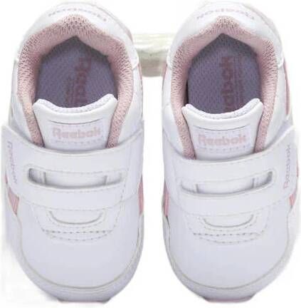 Reebok Classics Royal Prime sneakers wit lichtroze Jongens Meisjes Imitatieleer 26.5