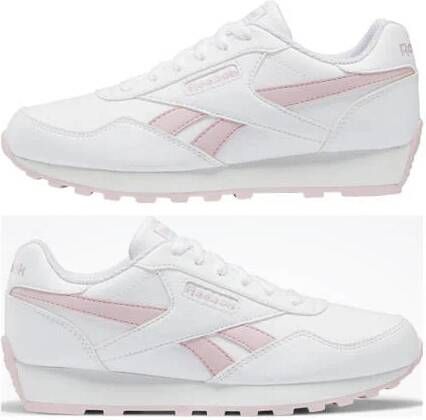 Reebok Classics Royal Prime sneakers wit lichtroze Jongens Meisjes Imitatieleer 37