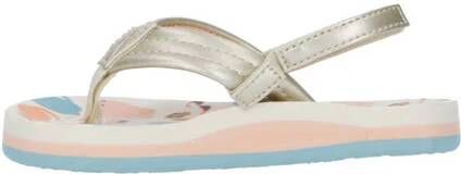 Reef Little Ahi teenslippers met hielbandje goud Meisjes Rubber 25