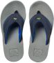 Reef Kids Fanning Jongens Slippers Navy Lime - Thumbnail 6