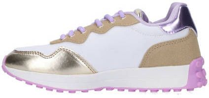 Replay Skype sneakers goud roze Meisjes Imitatieleer Meerkleurig 28