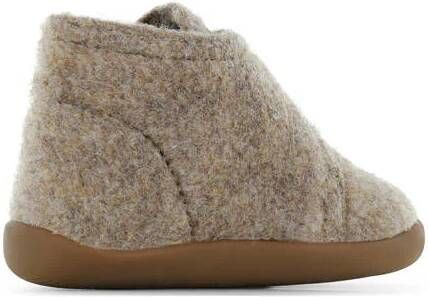 Shoesme baby schoenen taupe Bruin Jongens Meisjes Textiel Effen 24