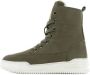 Shoesme Veterboots Meisjes jongens Green Warm gevoerd - Thumbnail 3