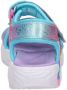 Skechers Unicorn Dreams sandalen blauw roze Meisjes Textiel Dierenprint 24 - Thumbnail 7