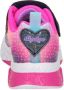 Skechers Flutter Heart Lights sneakers met lichtjes roze multi - Thumbnail 4