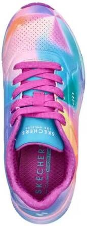 Skechers Uno Gen Prism Burst sneakers multi Meisjes Imitatieleer Meerkleurig 36