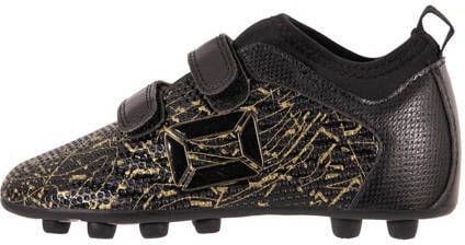 Stanno Vulture FG JR II voetbalschoenen zwart goud Jongens Meisjes Imitatieleer 31