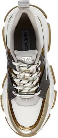 Steve Madden JProgsessive chunky sneakers zilver goud Meisjes Imitatieleer 34