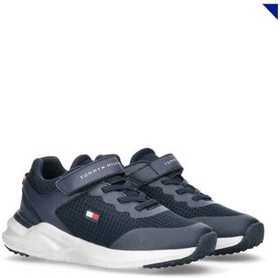 Tommy Hilfiger Blauw Jongens Textiel Logo 30 Sneakers