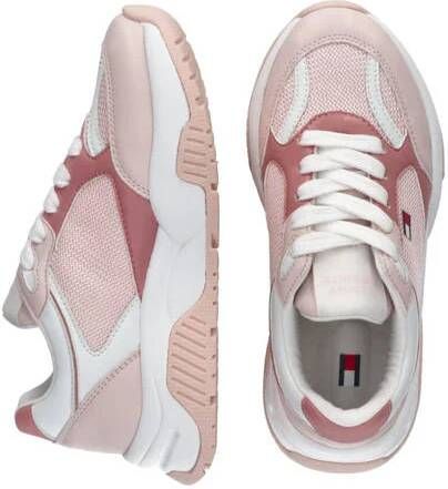 Tommy Hilfiger chunky sneakers roze Meisjes Imitatieleer Meerkleurig 30