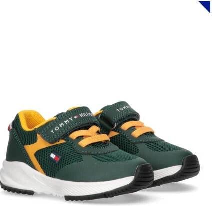 Tommy Hilfiger Groen Jongens Textiel 24 Sneakers