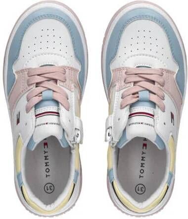 Tommy Hilfiger sneakers pastel multi Roze Meisjes Imitatieleer Meerkleurig 31