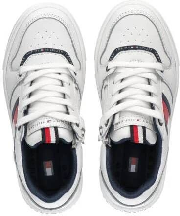 Tommy Hilfiger sneakers wit Jongens Imitatieleer Meerkleurig 34