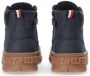 Tommy Hilfiger veterboots donkerblauw Jongens Polyester Effen 30 - Thumbnail 6