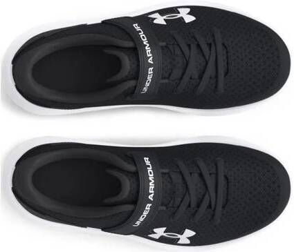 Under Armour BPS Surge 4 hardloopschoenen zwart wit Jongens Meisjes Mesh 31