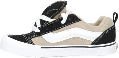 Vans Knu Skool sneakers zwart ecru Jongens Meisjes Suede Meerkleurig 35