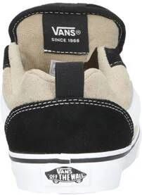 Vans Knu Skool sneakers zwart ecru Jongens Meisjes Suede Meerkleurig 35