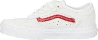 Vans Rowley Classic sneakers wit rood Jongens Meisjes Leer Meerkleurig 29