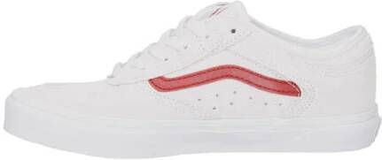 Vans Rowley Classic sneakers wit rood Jongens Meisjes Leer Meerkleurig 38.5