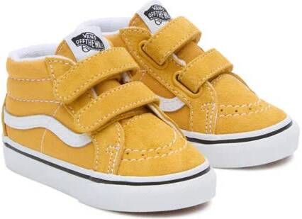 Vans SK8-Mid Reissue V MTE-1 Golden Theory sneakers oker wit Geel Jongens Meisjes Suede 19