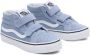 Vans SK8-Mid Reissue V sneakers lichtblauw wit Canvas Effen 28 - Thumbnail 8