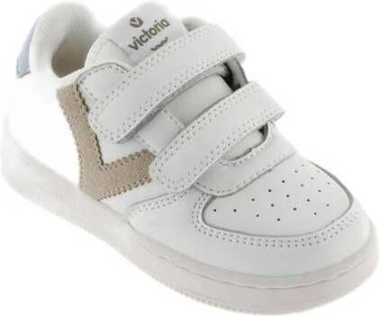 Victoria 1124104 sneakers wit Meisjes Imitatieleer Meerkleurig 24