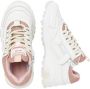 VINGINO Fenna II leren sneakers wit roze Meisjes Leer Meerkleurig 28 - Thumbnail 2