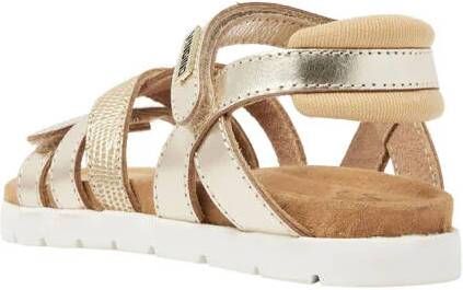 VINGINO Florence leren sandalen goud metallic Meisjes Leer Meerkleurig 24