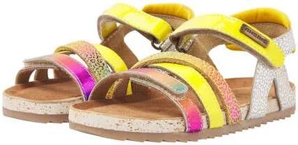 VINGINO leren sandalen geel multi Meisjes Leer 24