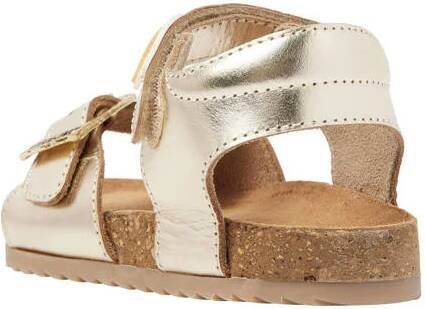 VINGINO Lucy leren sandalen goud metallic Meisjes Leer Effen 25