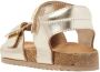 VINGINO Lucy leren sandalen goud metallic Meisjes Leer Effen 25 - Thumbnail 5