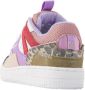 VINGINO Milou leren sneakers wit roze Multi Meisjes Leer Meerkleurig 28 - Thumbnail 11