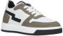 Gattino leren sneakers groen wit Jongens Suede Meerkleurig 31 - Thumbnail 2