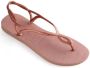 Havaianas Kids Luna sandalen rosé Meisjes Rubber Effen 35 36 - Thumbnail 4