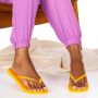 Havaianas Slim teenslippers geel Dames Rubber Effen 27 28 - Thumbnail 3