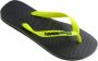 Havaianas Brasil Logo Unisex Slippers New Graphite - Thumbnail 2