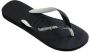 Havaianas Top Mix teenslippers zwart Meisjes Rubber 33-34 - Thumbnail 3