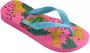 Havaianas Top Fashion Meisjes Slippers Pink Flux - Thumbnail 3