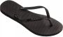 Havaianas Slim Glitter II teenslippers met glitters zwart Dames Rubber 35 36 - Thumbnail 6