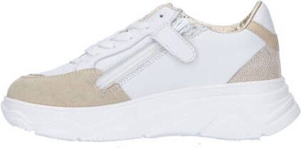 Hip suède sneakers wit beige Meisjes Leer 27 | Sneaker van