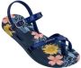 Ipanema Fashion Sandal sandalen met bloemenprint blauw - Thumbnail 1