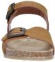 Kipling Sunset 1 nubuck sandalen cognac Bruin Effen 26 - Thumbnail 4