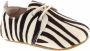 Little Indians Schoenen Zebra 11 5 Cm Leer Zwart wit - Thumbnail 2